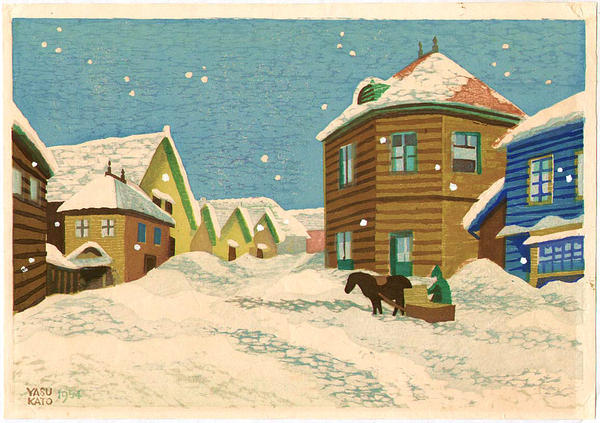 Snow in Nemuro