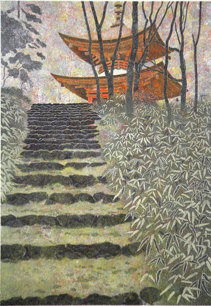 No 186 - Old Temple Deep in the Mountains