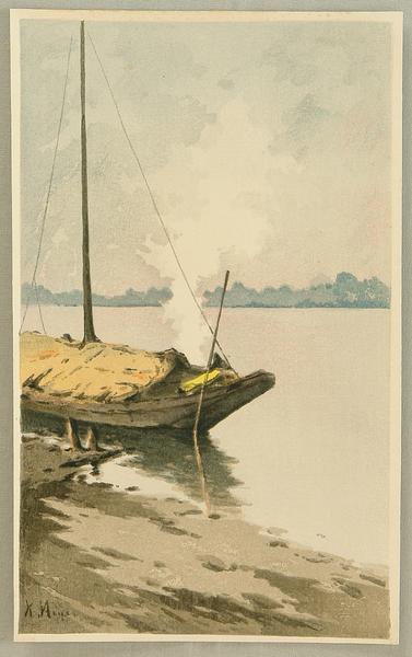 Boat in Tone River