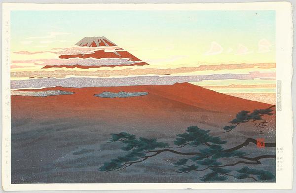 Mt Fuji Seen from Numazu