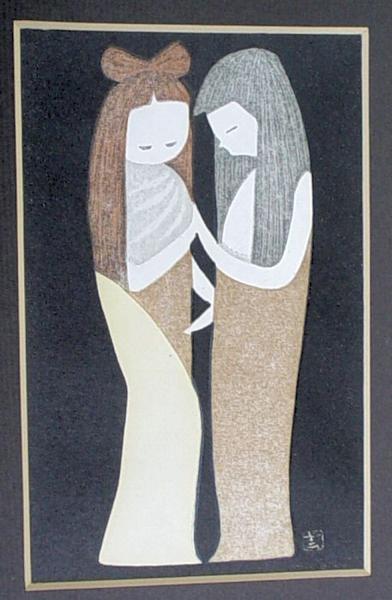 Two Girls, Friends