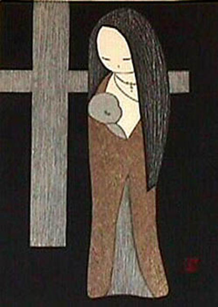 Woman Holding a Baby