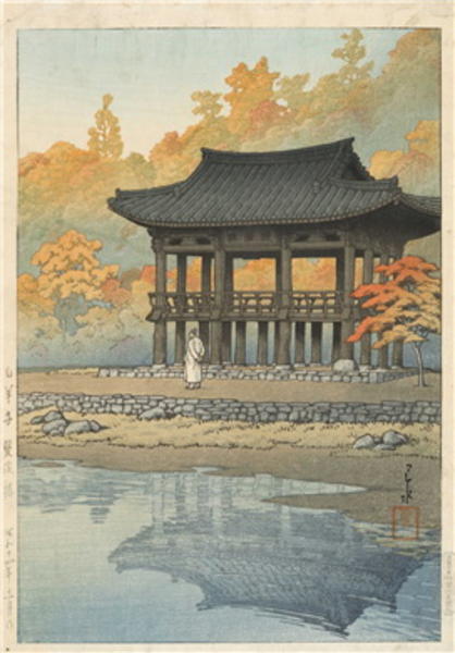 The Sanggeru Pavilion, the Pegyangsa Temple, Korea