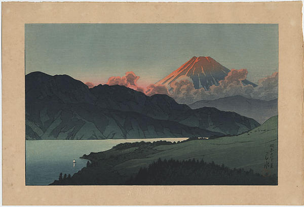 A Nocturnal Fuji, Lake Ashino