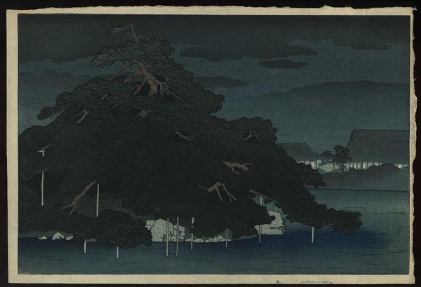 Rainy Night on the Pine Islet Matsunoshima