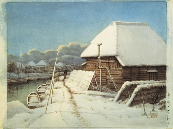After Evening Snow, Morigasaki