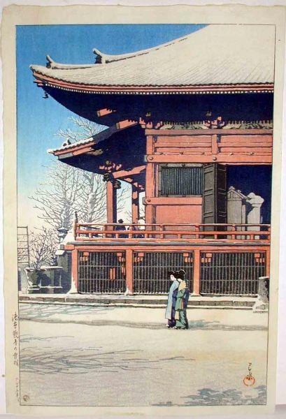 Asakusa Kannon in the Snow