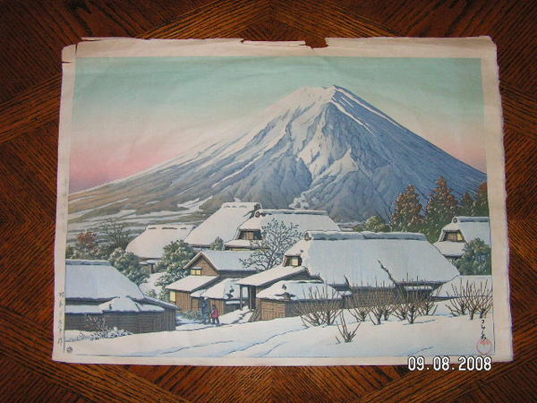Clearing After a Snowfall, Yoshida