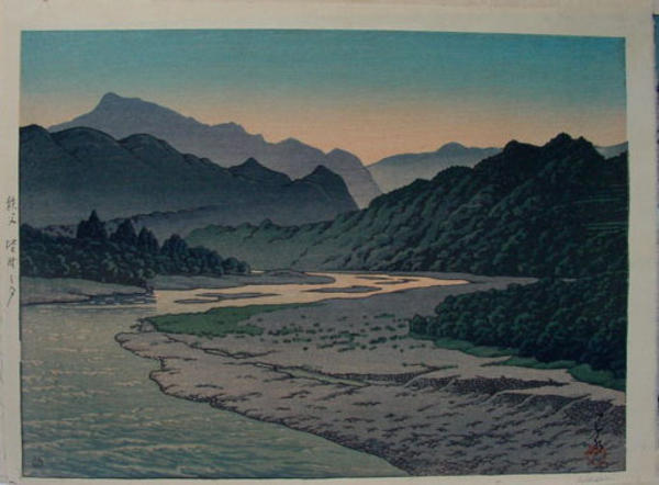 Evening at Minano, Chichubu