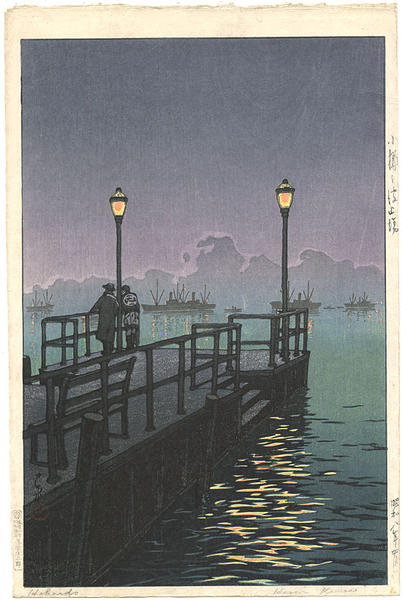 Harbor at Night, Otaru