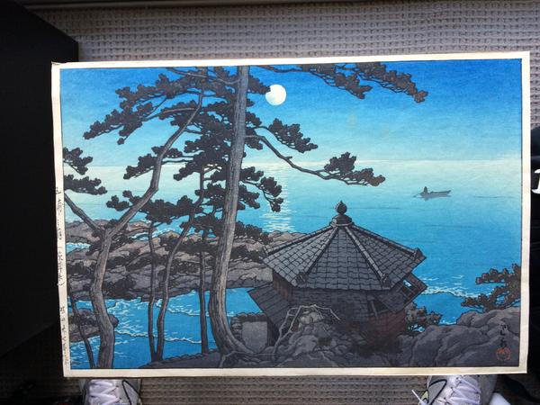 Moon at Goura, Ibaragi- Isura- Izura
