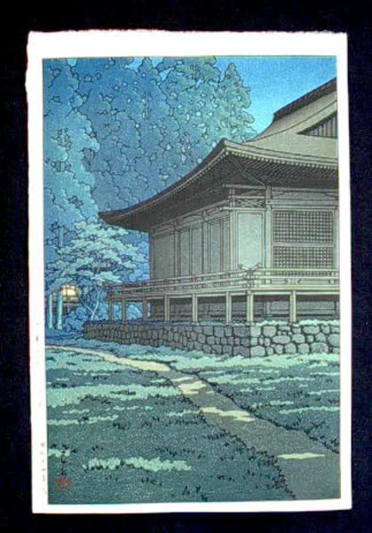 Moonlight at Sanzenin Shrine, Kyoto. SANZEN'IN SHRINE, OHARA, KYOTO