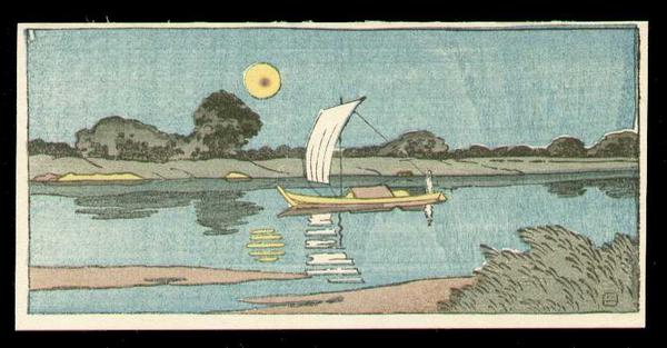 Moonlit Night at Kawagishi