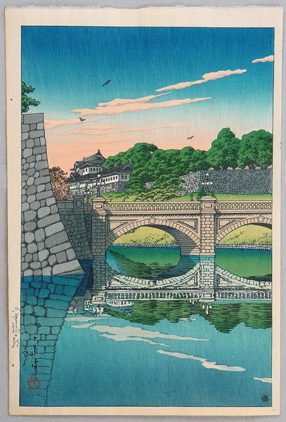 Morning at Nijubashi Bridge