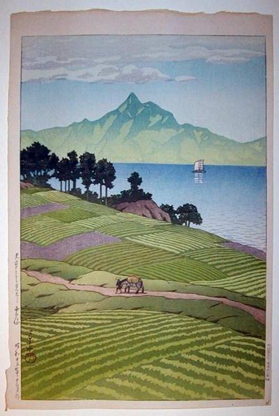 Mount Unzen From Amakusa