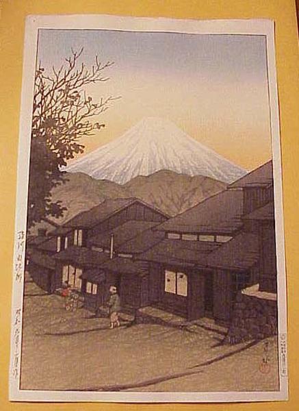 Mt Fuji From Yuimachi at Suruga