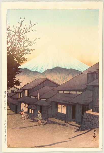 Mt Fuji From Yuimachi at Suruga