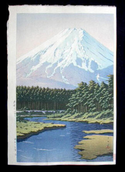 Mt. Fuji Seen from Oshino