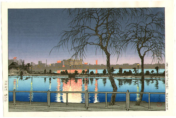 Night at the Pond Edge- Shinobazu Pond