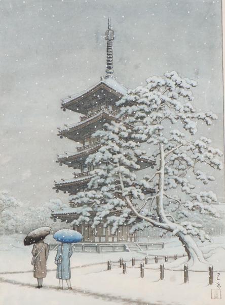Nara in Snow