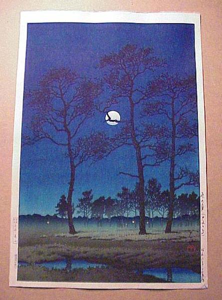 Winter Moon at Toyamagahara