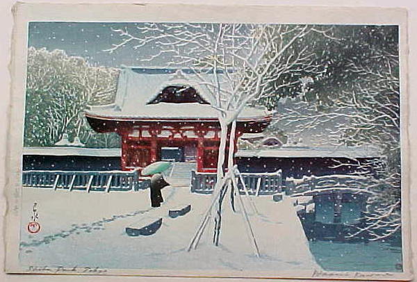 Snow At Shiba Park, Tokyo