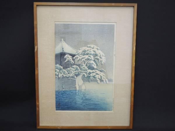 Snow at Godaido, Matsushima