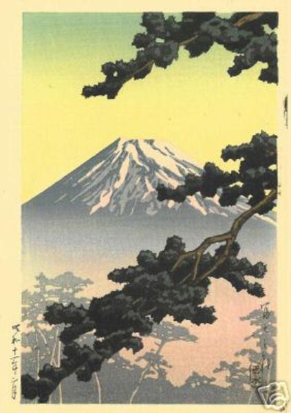 Sacred Mountain Fuji
