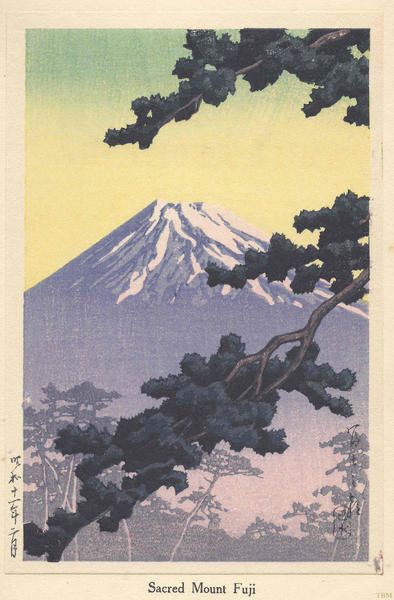 Sacred Mountain Fuji