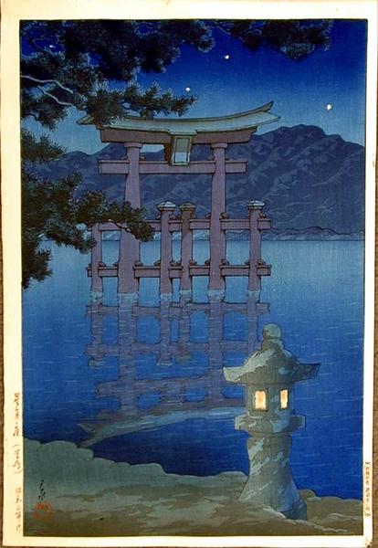 Starlit Night - Miyajima Shrine