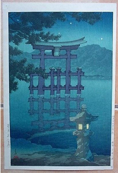 Starlit Night - Miyajima Shrine