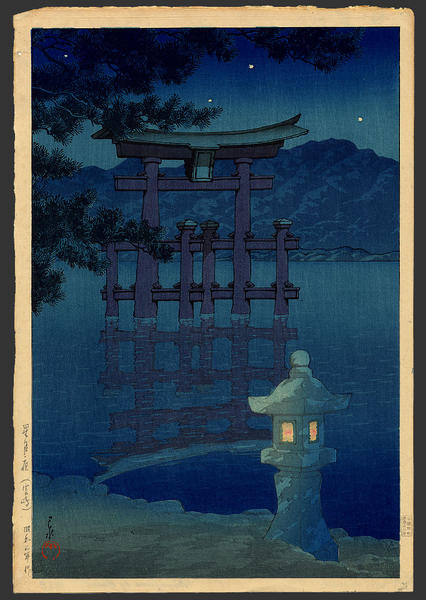 Starlit Night - Miyajima Shrine