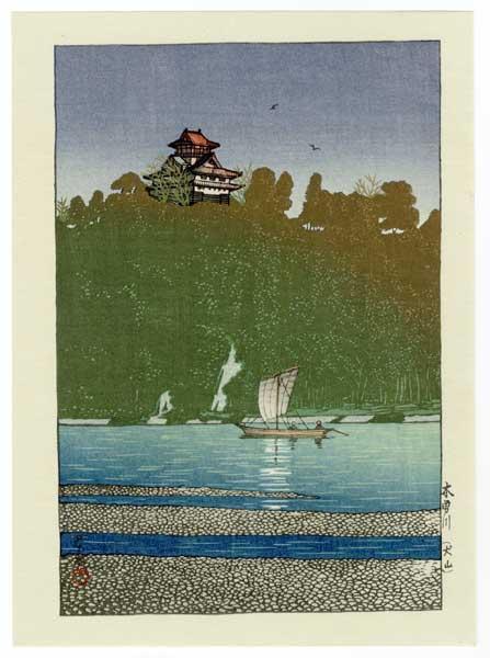 Kiso River- at Inuyama