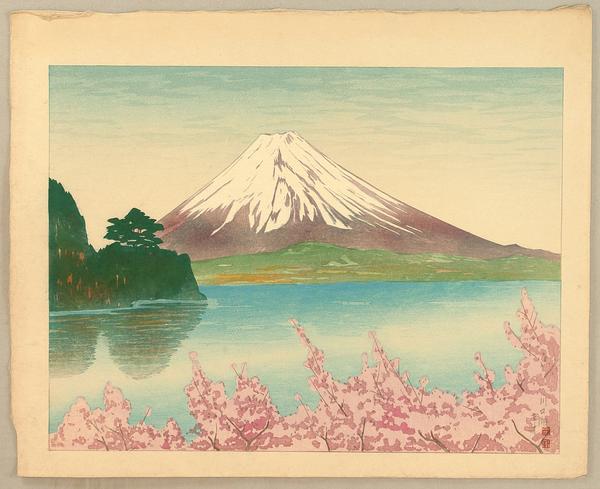 Mt Fuji and Lake Kawaguchi