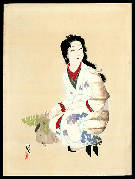 Kneeling Girl