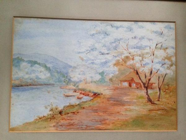 Farm by River, Spring