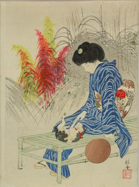 A frontispiece of a novel, 1912