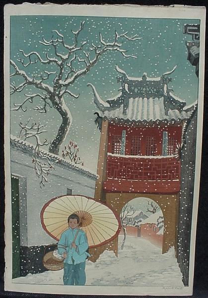 Unknown- Temple and Snow