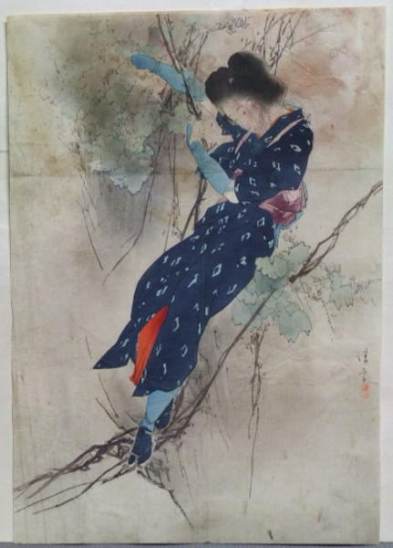 Bijin Descending by Vines