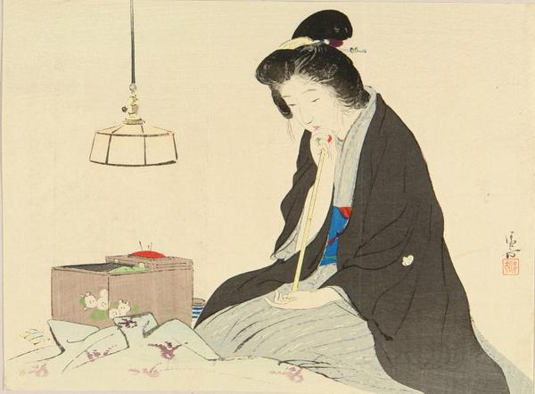 Bijin sewing