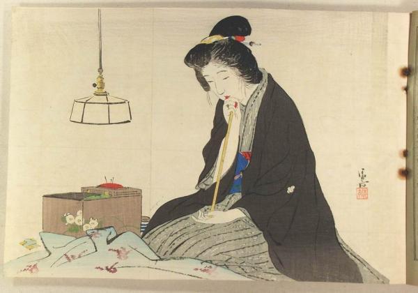 Bijin sewing