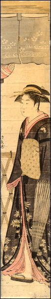Pillar Print- Courtesan