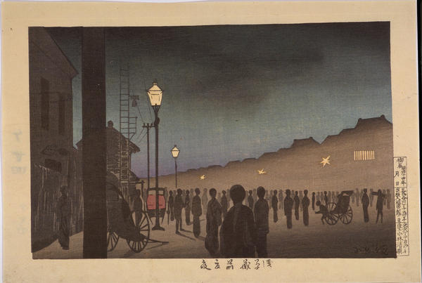 A Summer Evening at Asakusa Kuramae