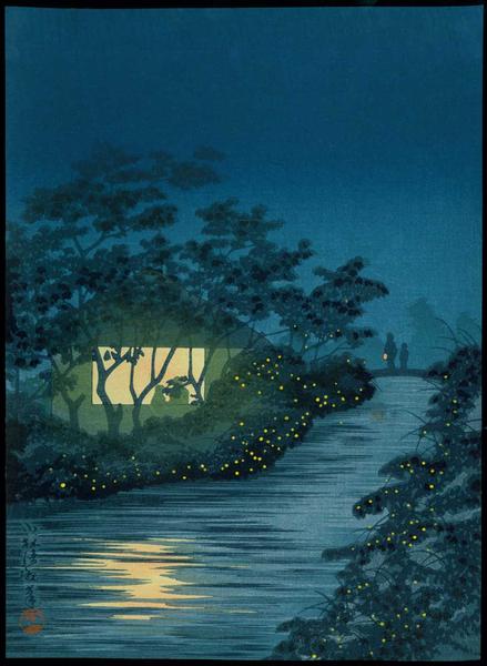 Fireflies at Kinu River at Tennoji