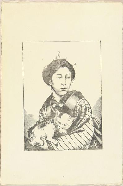 Portrait of Toyo, Matsuki Heikichi wife
