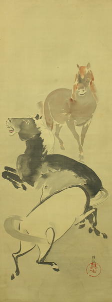 Sketch of Horses