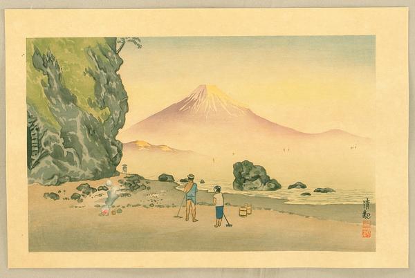 Morning Fuji at Okitsu