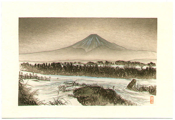 Mt Fuji in Winter