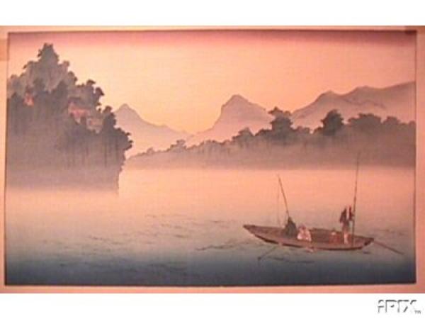 Fishing in the Morning Mist