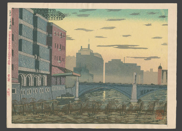 Edo Bridge and its neighborhood